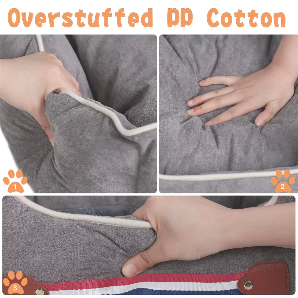Dog Waterproof Car Seat Bed 