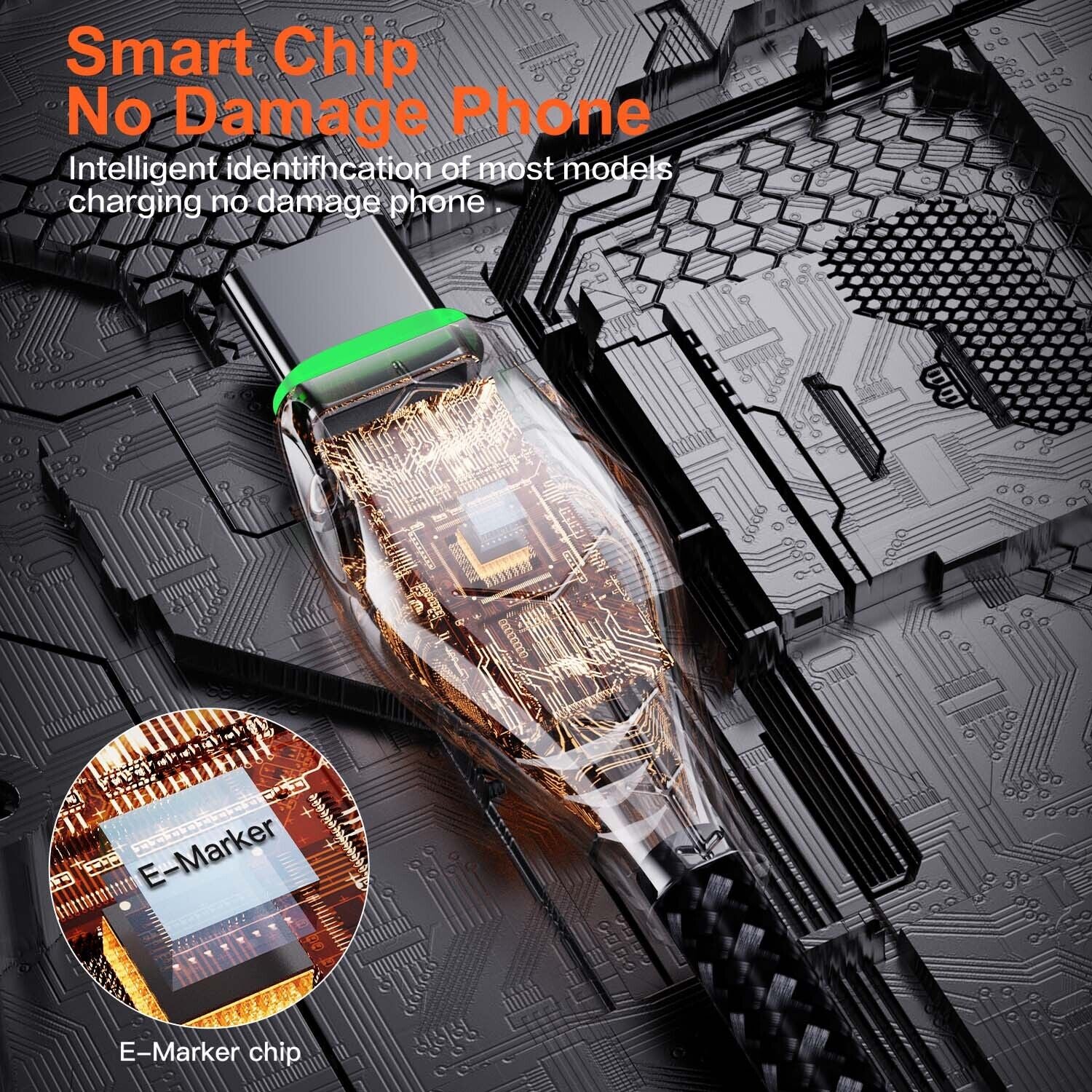 Type C to Type C Cable PD 60W Fast Charger 